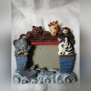 Figi Graphics Noah's Ark Picture Frame Vintage 1994